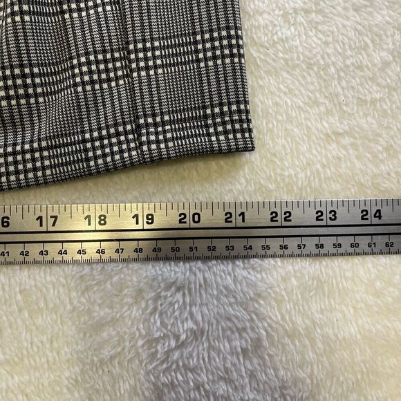 NWT Forever 21 Plus Cami Dress Plaid Knit XL Black White - Picture 11 of 12